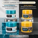 Kit 4 Creme Desodorante Above Men Ocean e Sport Energy — ABOVE