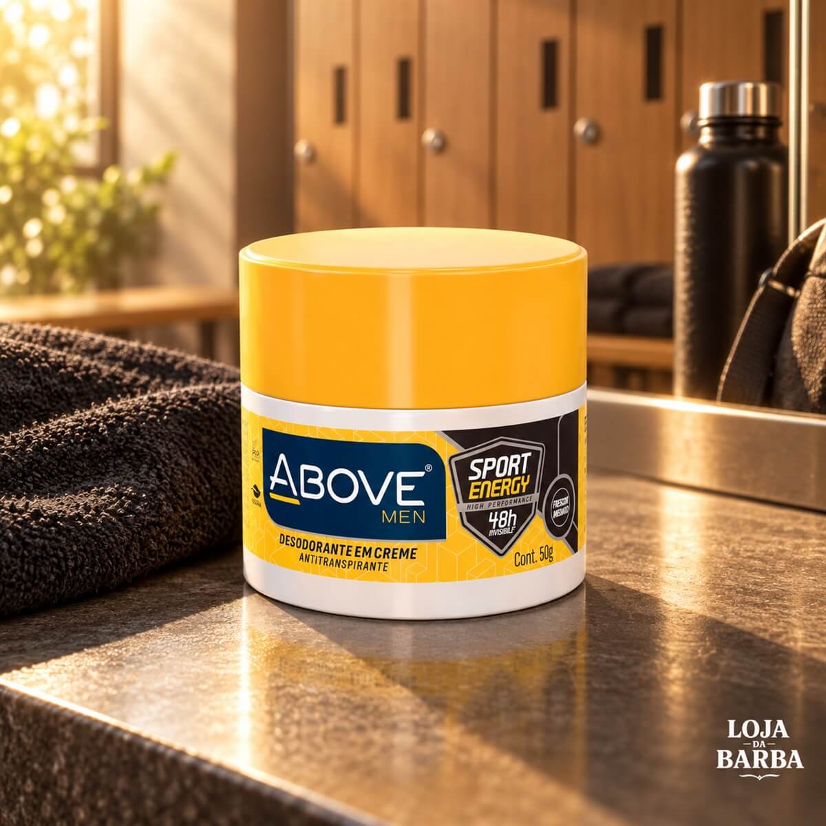 Kit 3 Creme Desodorante Above Men Sport Energy — ABOVE