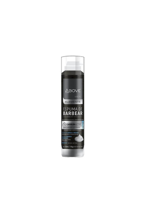 Espuma de Barbear Above Men Carvão Ativado 150ml — ABOVE