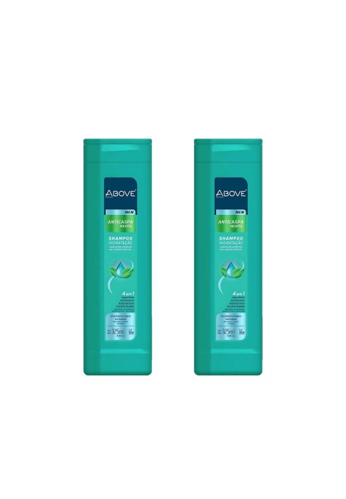 Kit 2 Shampoo Anticaspa Mentol Above Men — ABOVE