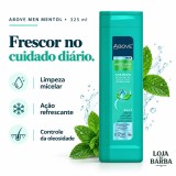 Kit 2 Shampoo Anticaspa Mentol Above Men — ABOVE