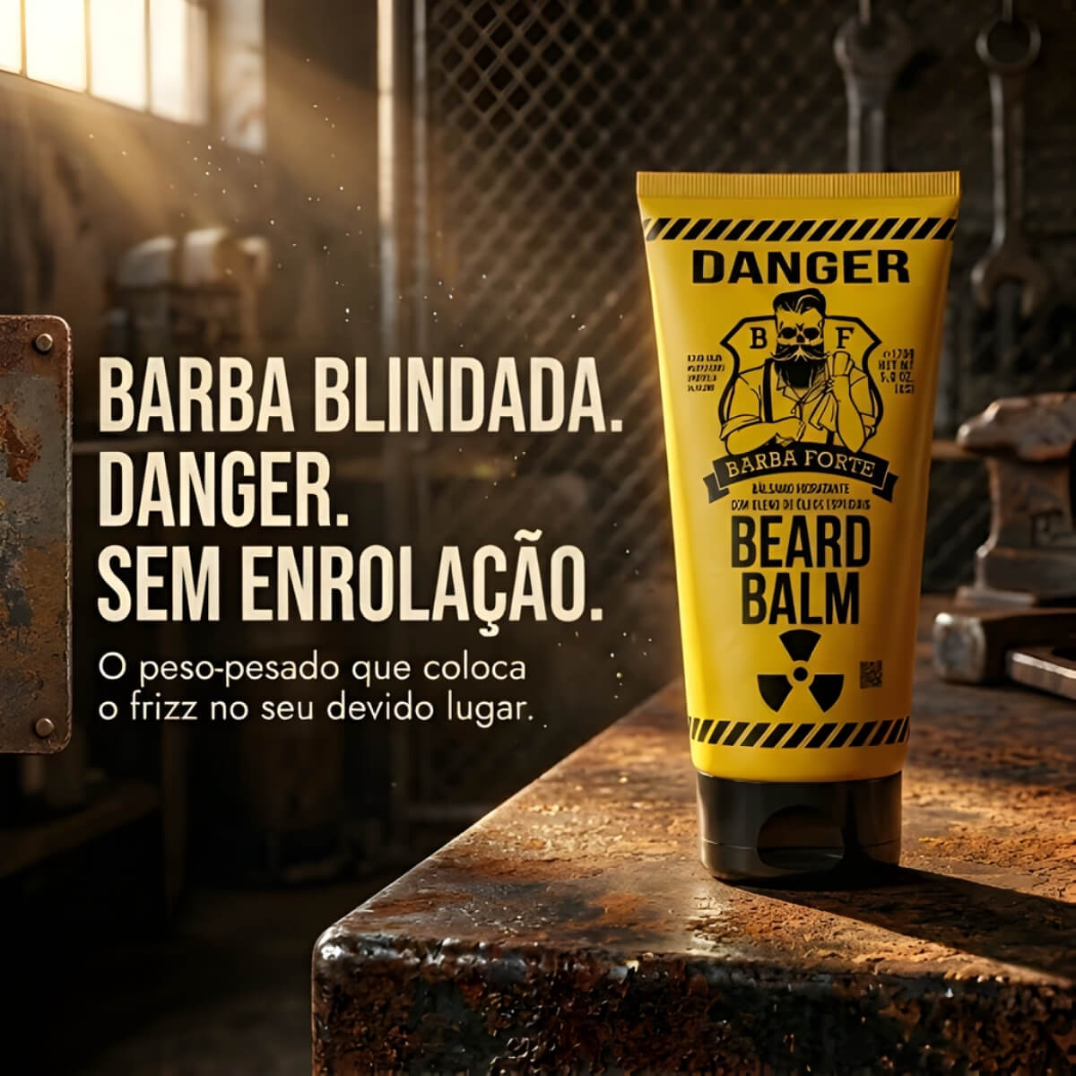 Kit 3 Balm para Barba Barba Forte Danger — BARBA FORTE