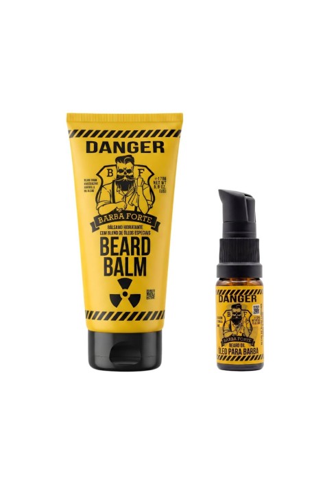 Kit Barba Forte Danger - Balm + Óleo para Barba — BARBA FORTE