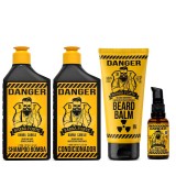 Kit para Barba Completo Barba Forte Danger — BARBA FORTE