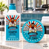 Kit Hipster Barba Forte - Shampoo Anticaspa + Gel Power — BARBA FORTE