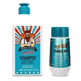 Kit Hipster Barba Forte Shampoo Anticaspa + Pó Modelador Powder Wax — BARBA FORTE