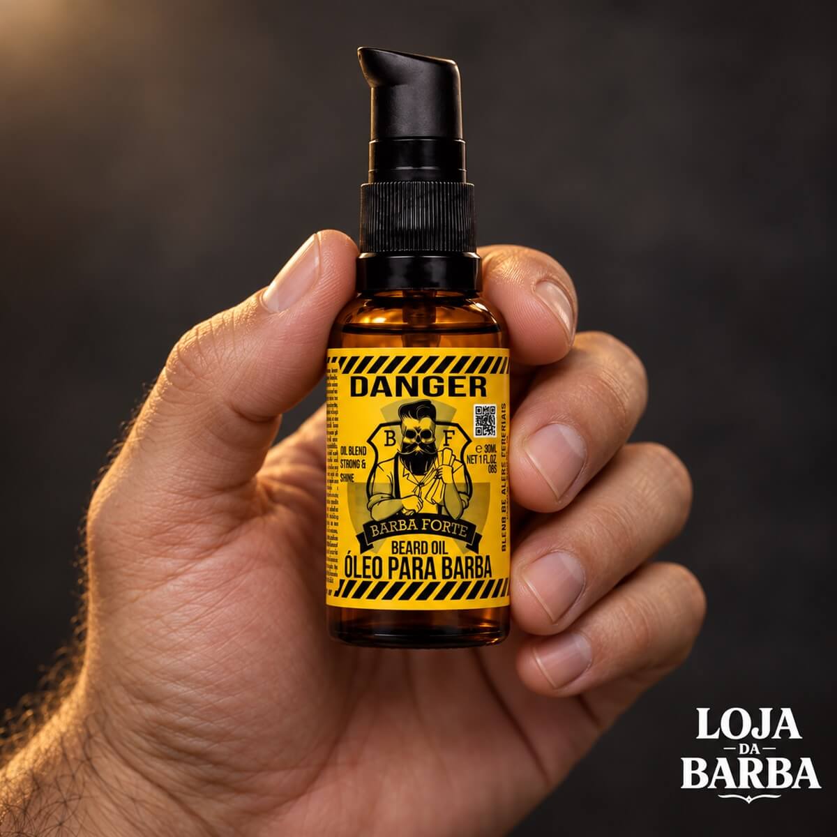 Óleo para Barba Barba Forte Danger 30ml — BARBA FORTE