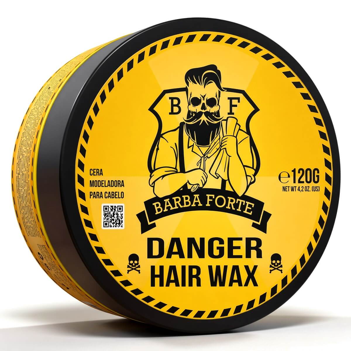 Kit 2 Cera Modeladora Danger Barba Forte - Efeito Brilho — BARBA FORTE