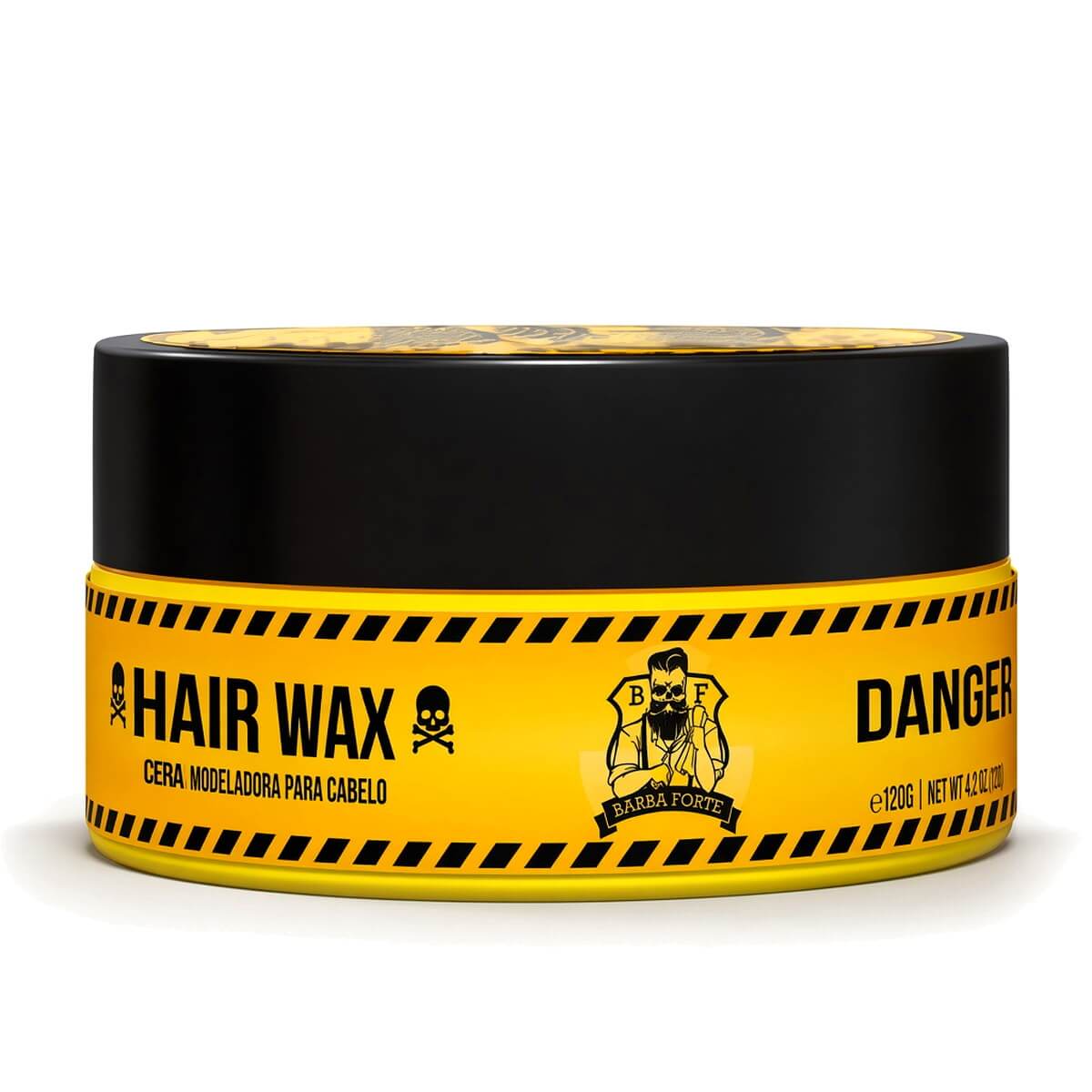 Kit 2 Cera Modeladora Danger Barba Forte - Efeito Brilho — BARBA FORTE