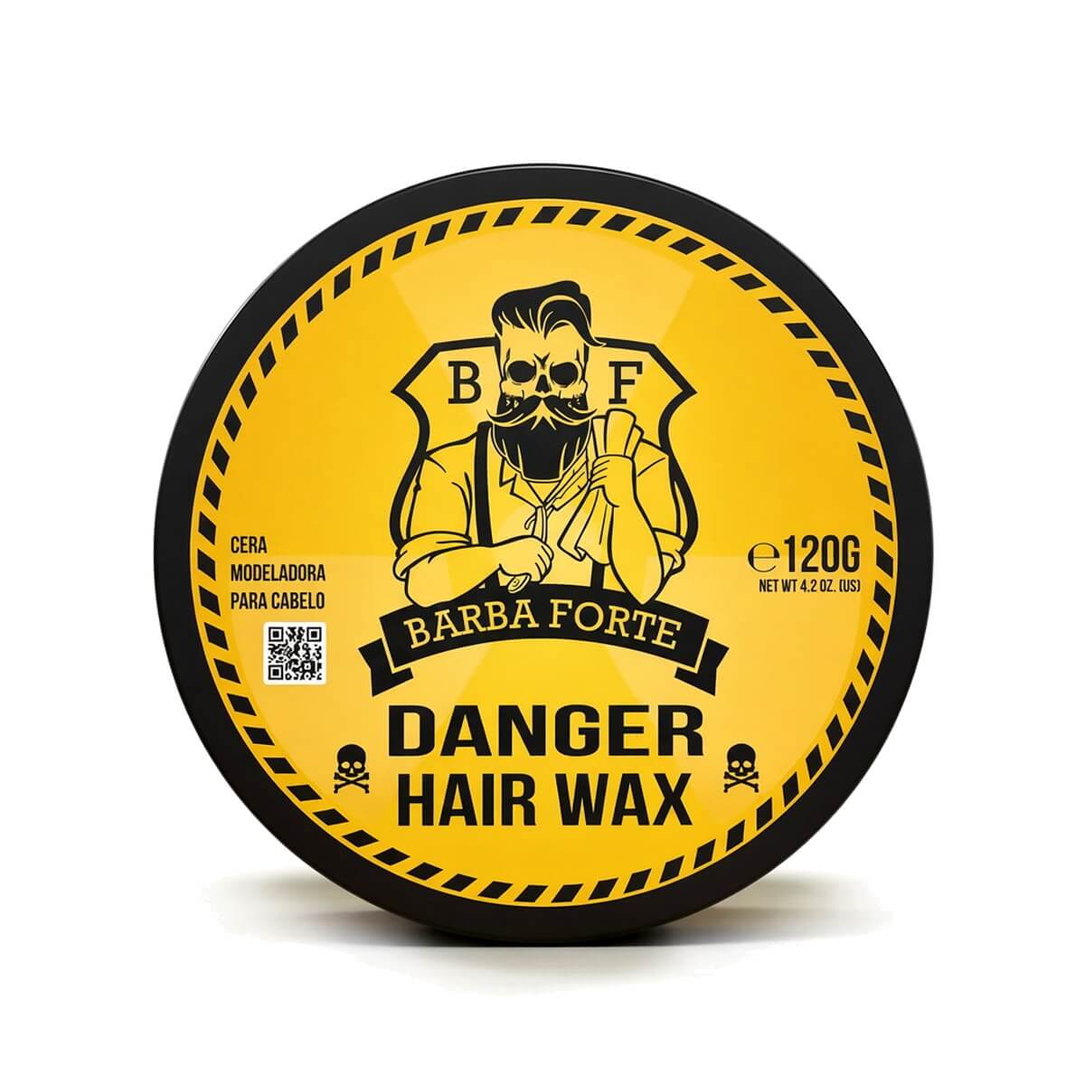 Kit 2 Cera Modeladora Danger Barba Forte - Efeito Brilho — BARBA FORTE