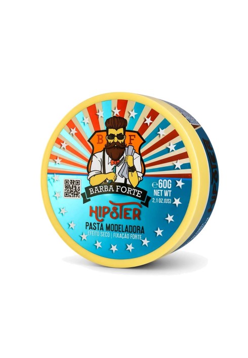 Pasta Modeladora Barba Forte Hipster 60g — BARBA FORTE