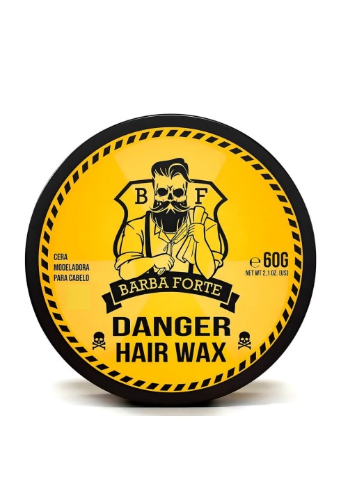 Cera Modeladora para Cabelo Barba Forte Danger 60g — BARBA FORTE