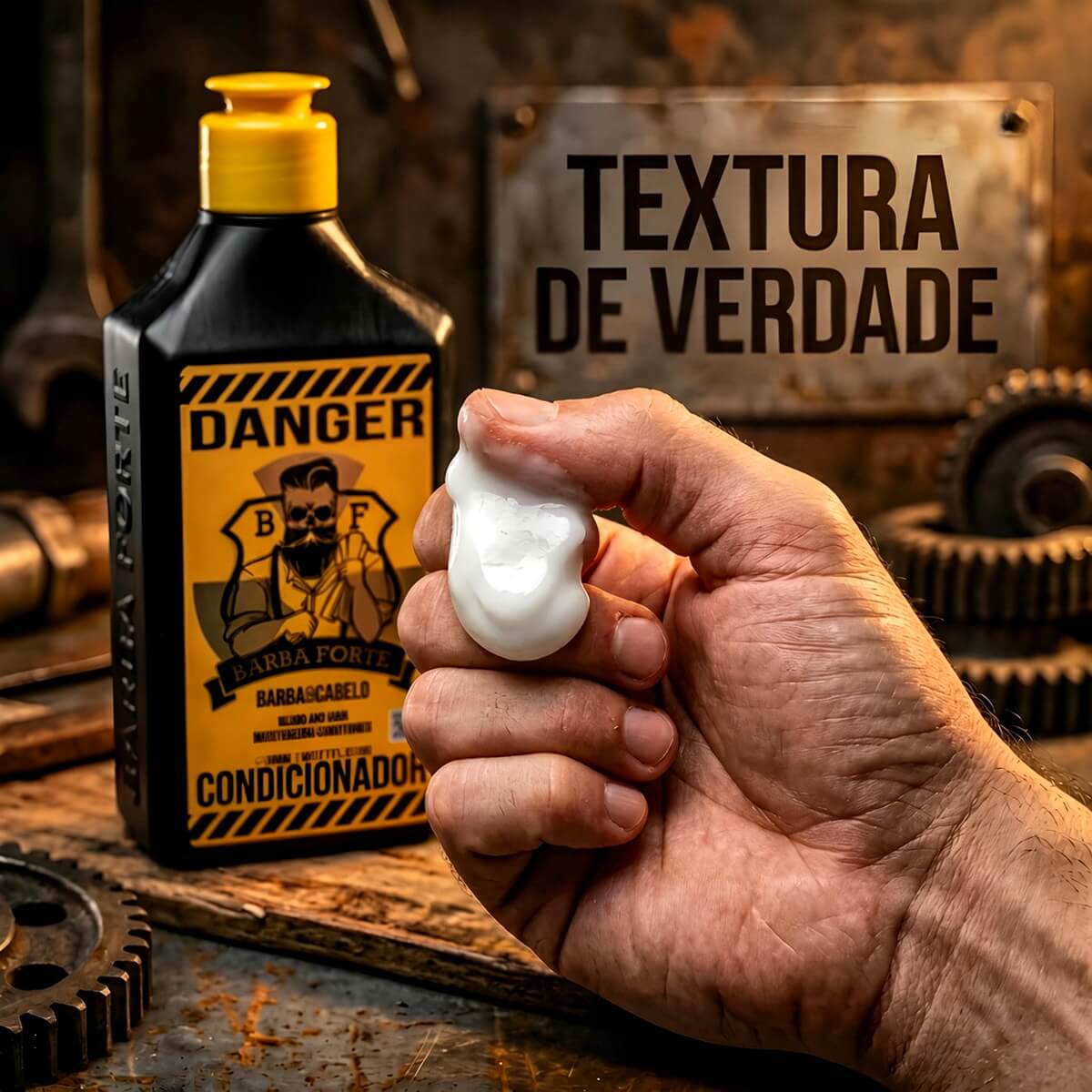 Condicionador Barba e Cabelo Barba Forte Danger 200ml — BARBA FORTE