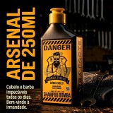 Kit Danger Barba Forte - Shampoo Bomba + Tônico Atomic — BARBA FORTE