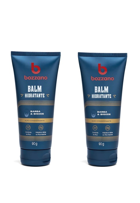 Kit 2 Balms Hidratantes para Barba e Bigode Bozzano 90g — BOZZANO