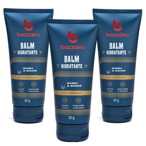 Balm para Barba Bozzano 90g - 3 unidades