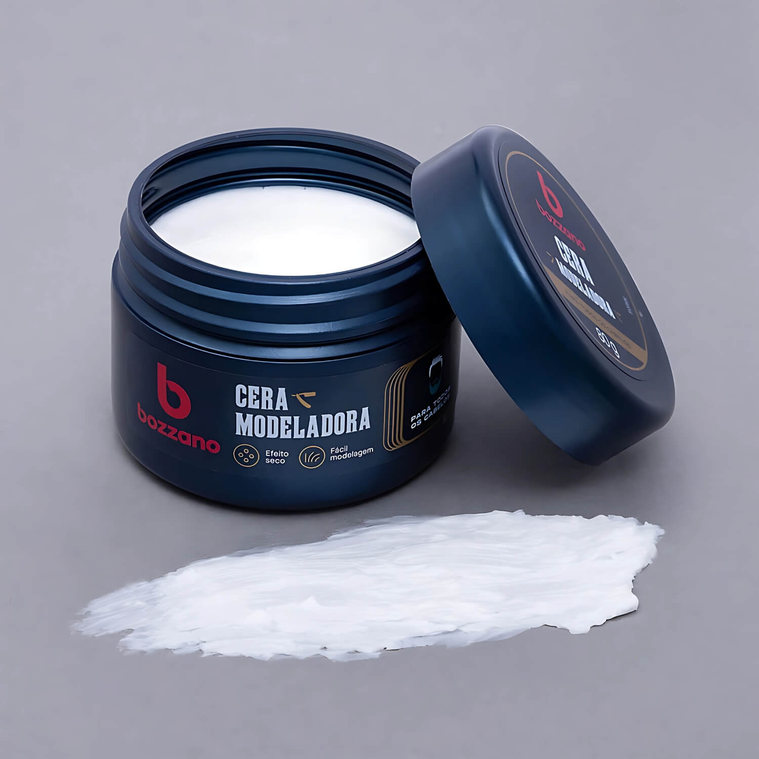 Kit 2 Ceras Modeladoras de Cabelo Bozzano 80g — BOZZANO