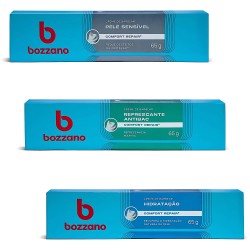 Creme de Barbear Bozzano 65g - Refrescante + Sensível + Hidratação