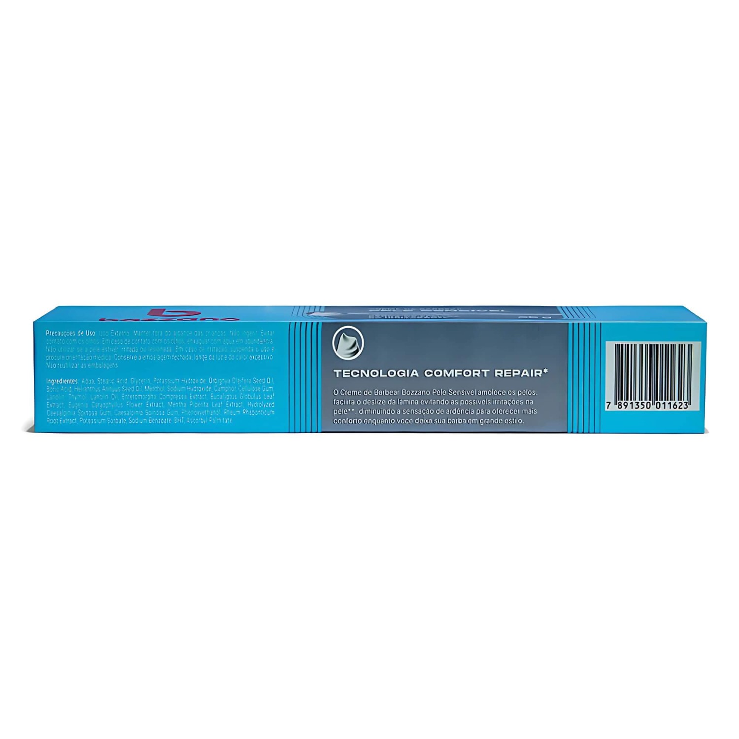 Kit 12 Unidades Creme de Barbear Bozzano Pele Sensível 65g — BOZZANO