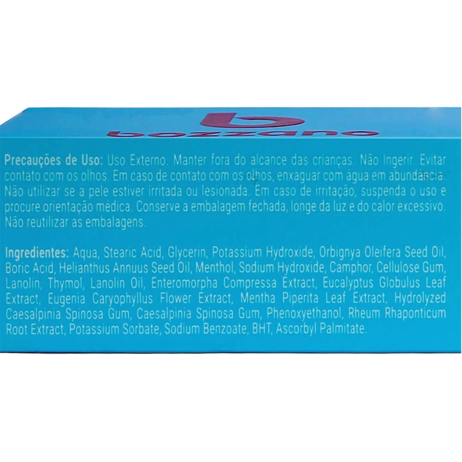 Creme de Barbear Bozzano Pele Sensível 65g — BOZZANO
