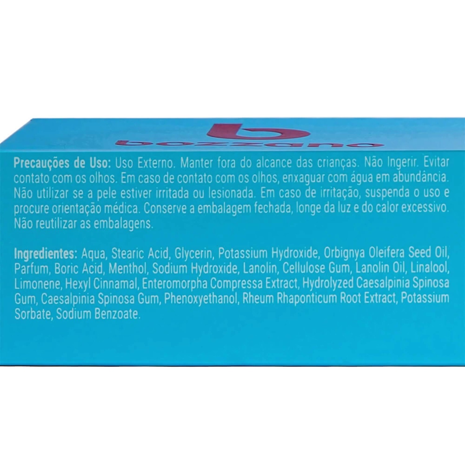 Creme de Barbear Bozzano Refrescante 65g — BOZZANO