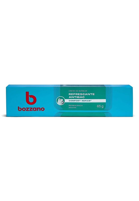Creme de Barbear Bozzano Refrescante 65g — BOZZANO
