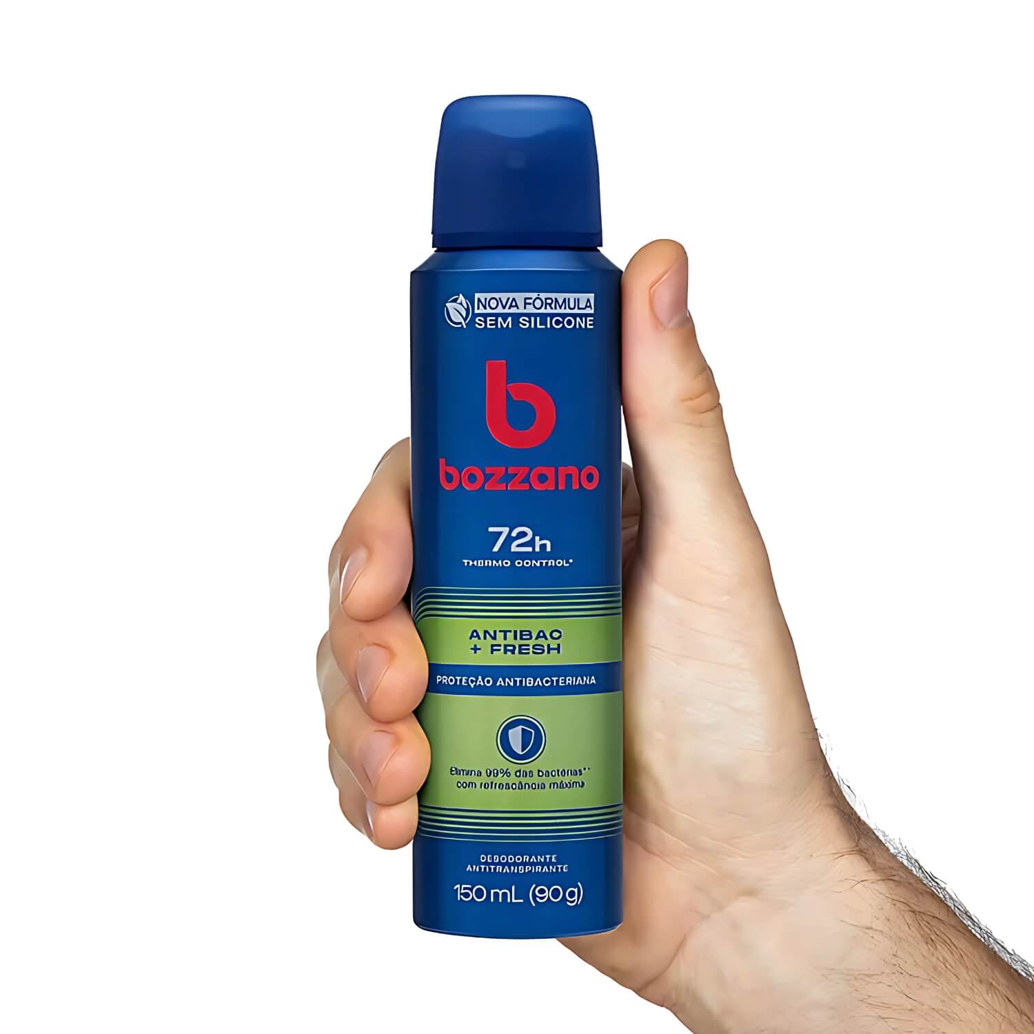 Kit Bozzano: 1 Shampoo Anticaspa 200ml + 2 Desodorantes Antibac 72h — BOZZANO