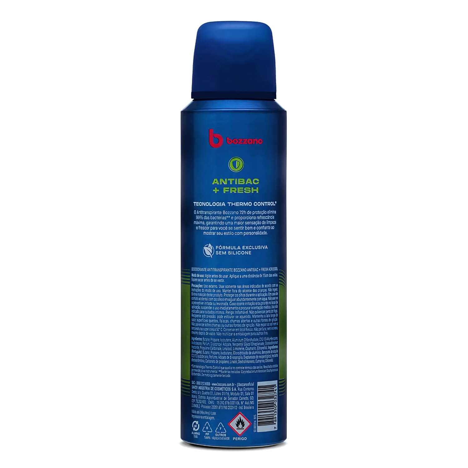 Kit 2 Unidades Desodorante Antitranspirante Bozzano Antibac Fresh — BOZZANO