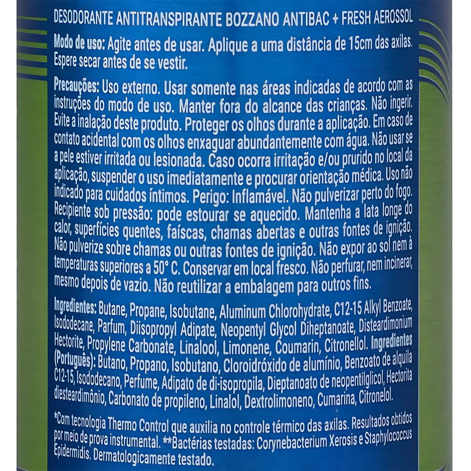 Kit 2 Unidades Desodorante Antitranspirante Bozzano Antibac Fresh — BOZZANO