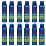 Desodorante Antitranspirante Bozzano Antibac Fresh 12 Unidades — BOZZANO