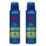 Kit 2 Unidades Desodorante Antitranspirante Bozzano Antibac Fresh — BOZZANO