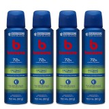 Kit 4 Unidades Desodorante Antitranspirante Bozzano Antibac Fresh — BOZZANO
