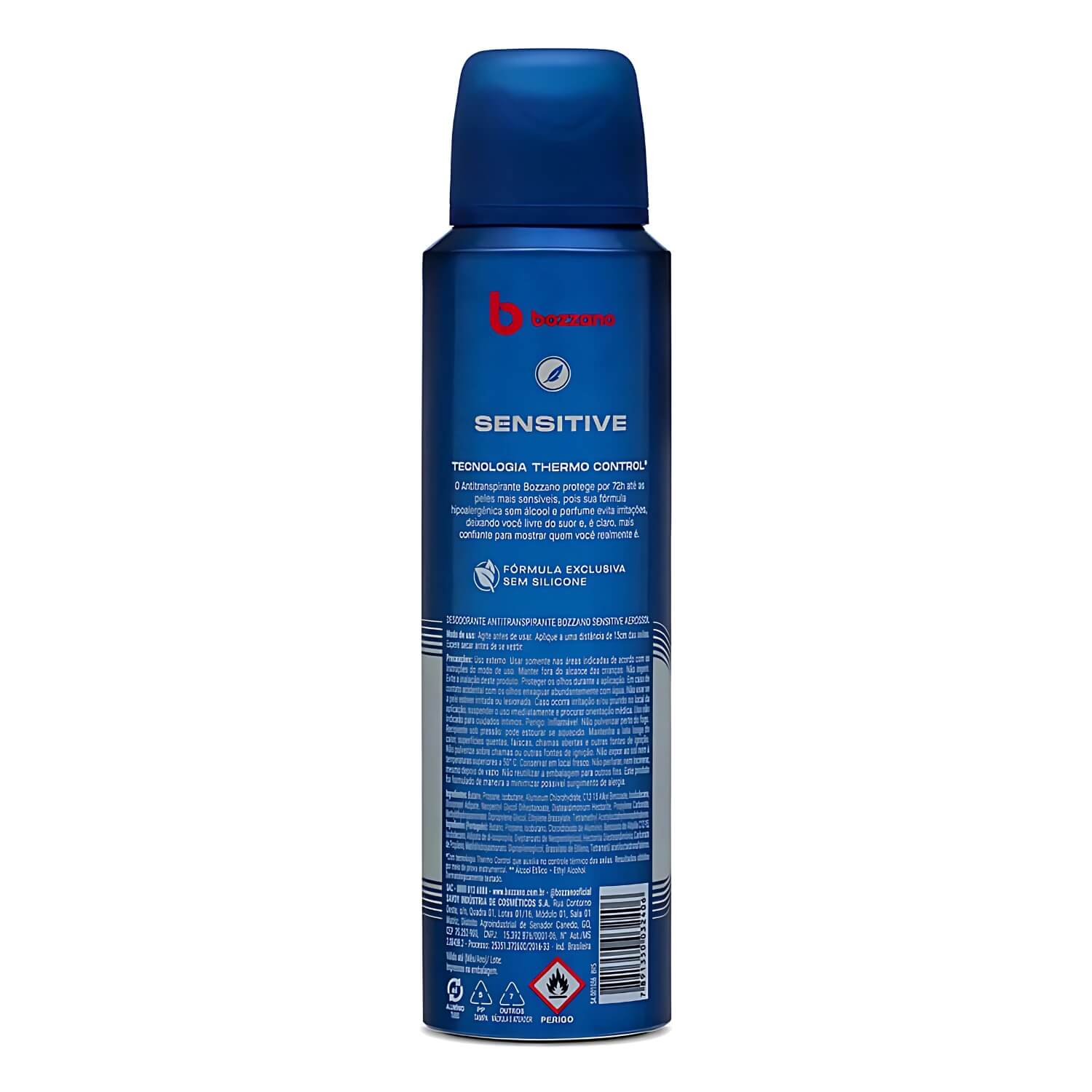Desodorante Antitranspirante Bozzano Sensitive Sem Perfume 150ml — BOZZANO