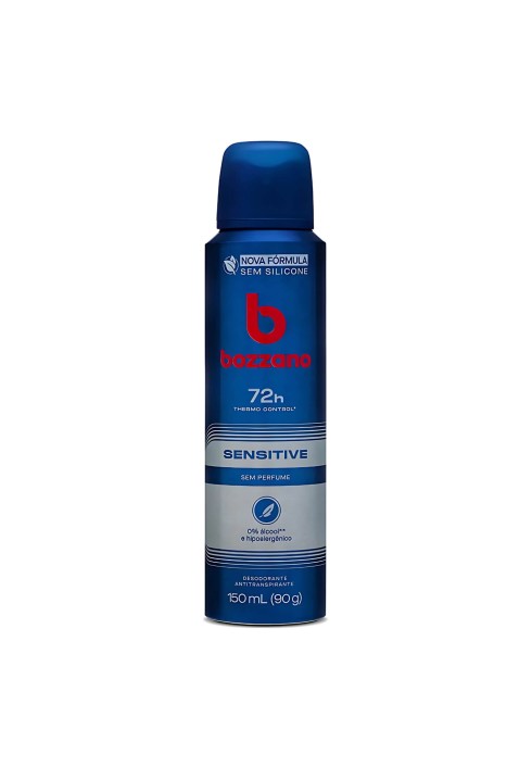 Desodorante Antitranspirante Bozzano Sensitive Sem Perfume 150ml — BOZZANO