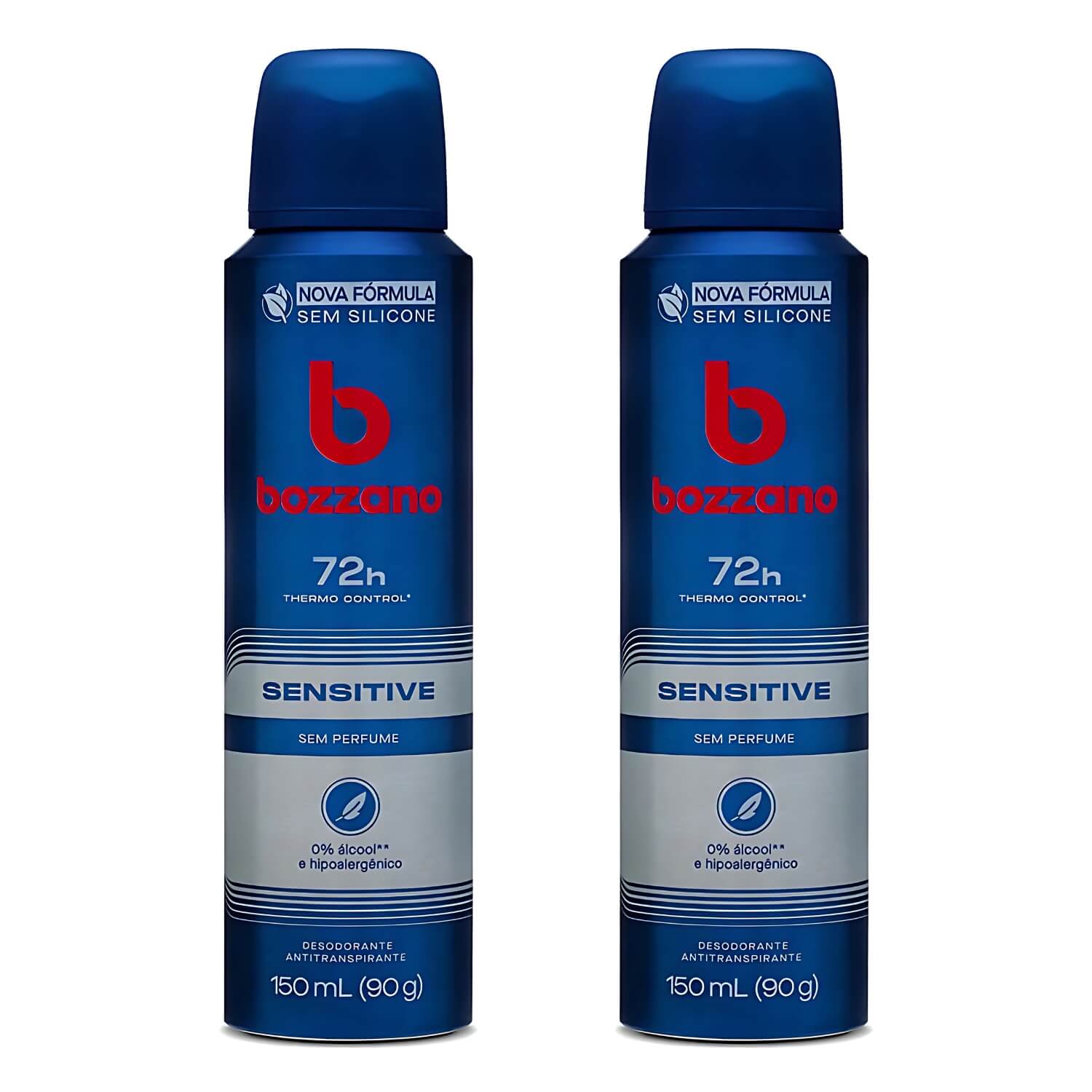 Kit 2 Unidades Desodorante Antitranspirante Bozzano Sensitive — BOZZANO