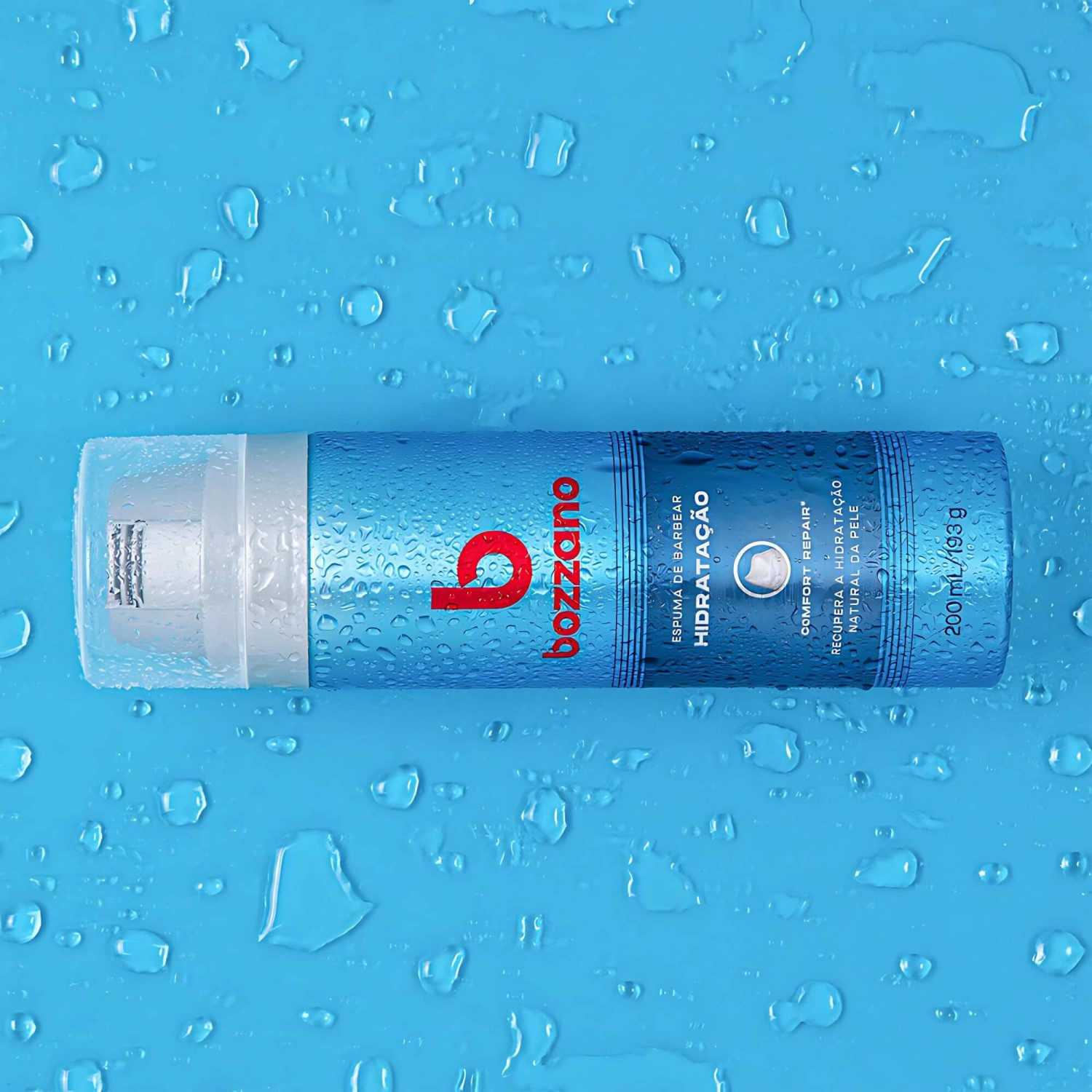 Kit 3 Espumas de Barbear Bozzano Refrescante Sensível e Hidratação — BOZZANO