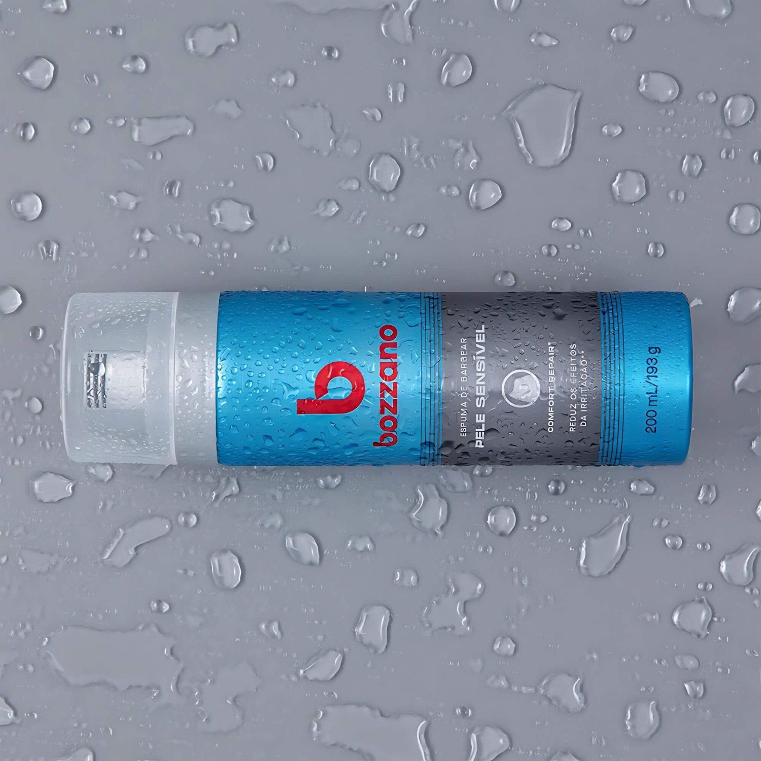 Kit 3 Espumas de Barbear Bozzano Refrescante Sensível e Hidratação — BOZZANO