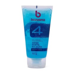 Gel Fixador Bozzano Fixação Mega Forte Fator 4 - 150g