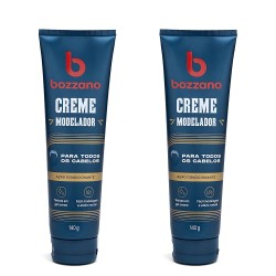 Kit 2 Unidades Creme Modelador de Cabelo Bozzano 140g