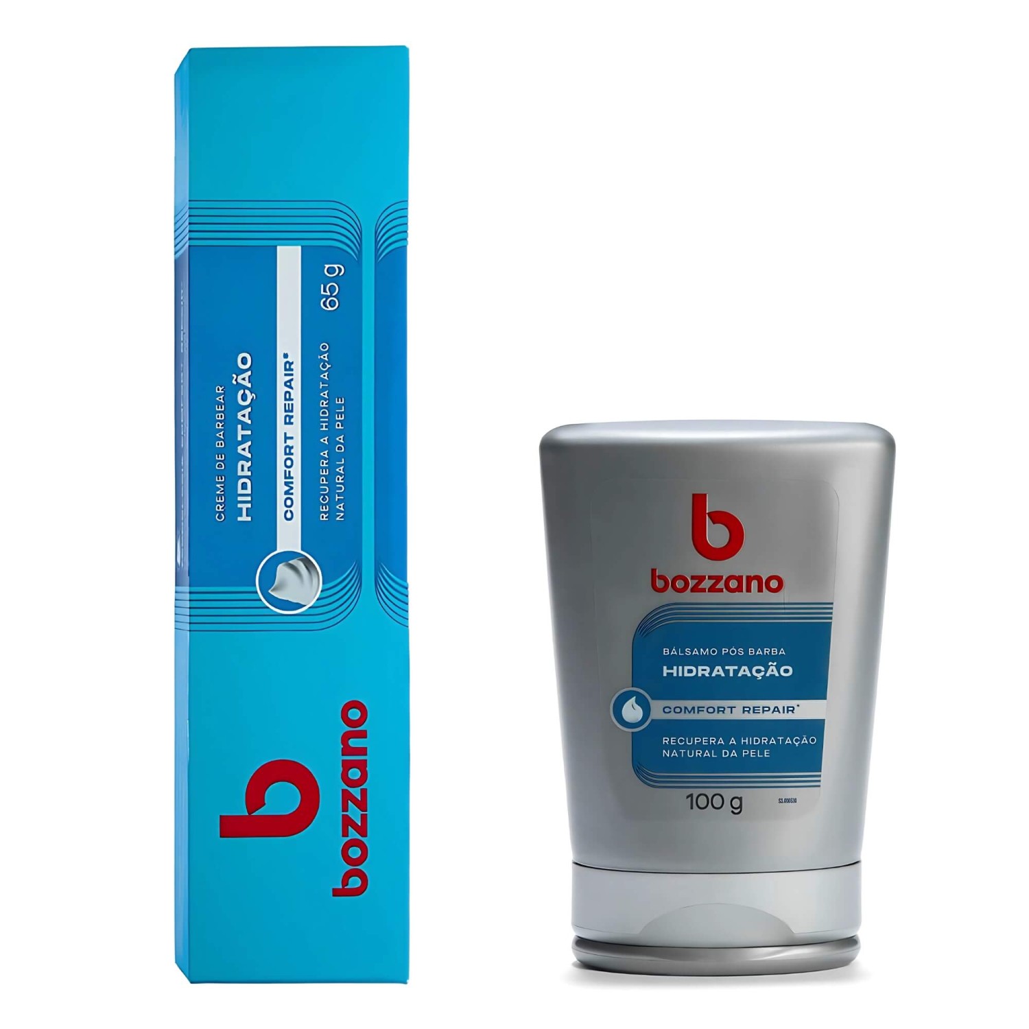 Kit Creme de Barbear e Pós Barba Bozzano Hidratação — BOZZANO