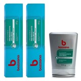 Kit Bozzano: 2 Cremes de Barbear Antibac + 1 Gel Pós Barba Refrescante 100ml — BOZZANO