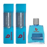Kit 2 Unidades Creme de Barbear Pele Sensível e Loção Pós Barba Bozzano Night Blue — BOZZANO