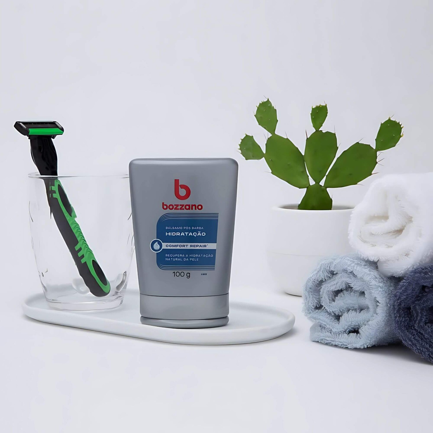 Kit 2 Bálsamos Pós Barba Bozzano Hidratação 100g — BOZZANO