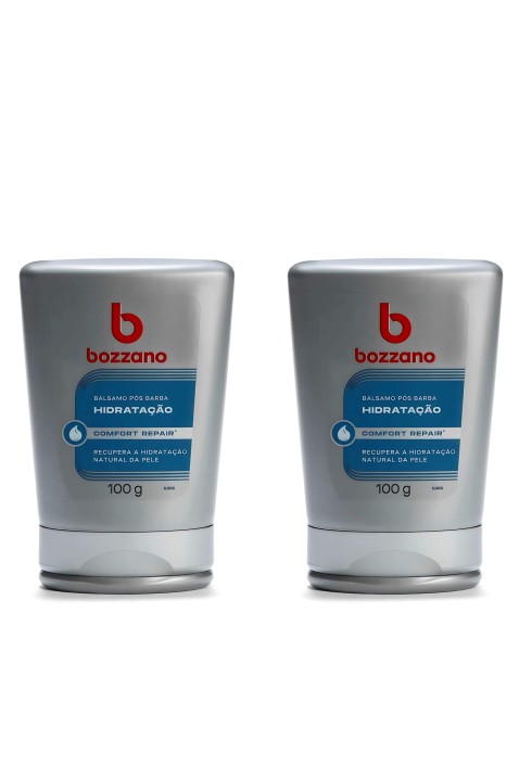 Kit 2 Bálsamos Pós Barba Bozzano Hidratação 100g — BOZZANO