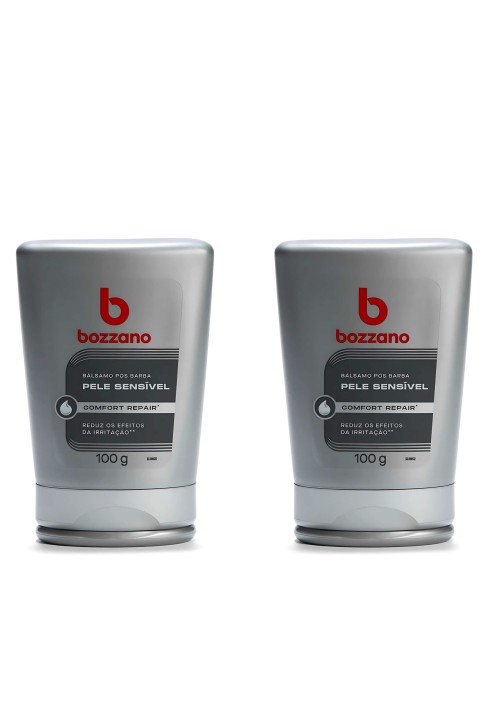 Bálsamo Pós-Barba Bozzano Pele Sensível 100g - 2 unidades — BOZZANO