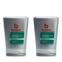 Gel Pós-Barba Bozzano Refrescante Antibac 100g - 2 unidades