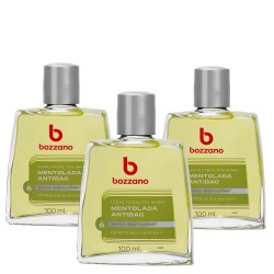 Loção Pós-Barba Bozzano Mentolada Antibac 100ml - 3 unidades