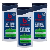 Kit 3 Unidades Sabonete Líquido Bozzano Antibac Fresh 240ml — BOZZANO