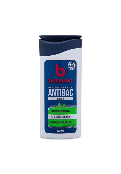 Sabonete Líquido Bozzano Antibacteriano Fresh 240ml — BOZZANO