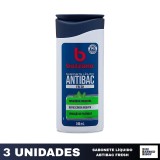 Kit 3 Unidades Sabonete Líquido Bozzano Antibac Fresh 240ml — BOZZANO